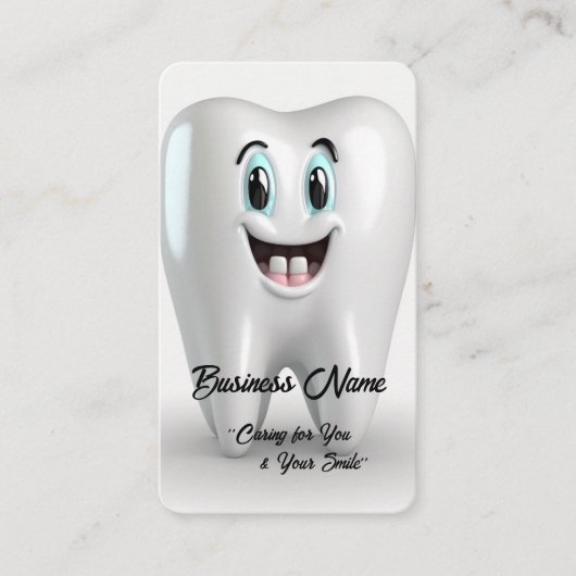 Carte de visite dentaire / dentiste (Devant)