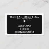 Carte De Visite dentaire mod (Dos)