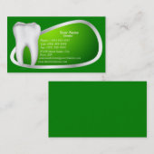 Carte de visite dentaire moderne de dentiste (Devant / Derrière)