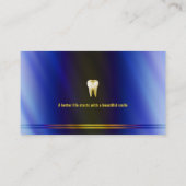 Carte De Visite Dentaire professionnel | Unique (Dos)