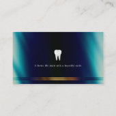 Carte De Visite Dentaire unique | MÉDICALE (Dos)