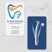 Carte De Visite Dental Logo | Dentistry Professional (Devant / Derrière)