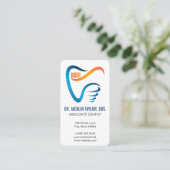 Carte De Visite Dental Logo | Dentistry Professional (Debout devant)