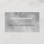 Carte De Visite Dentelle argentée Glitz (Devant)