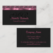 Carte De Visite Dentelle de luxe (Devant / Derrière)