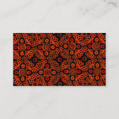 Carte De Visite dentelle rouge (Dos)