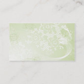 Carte De Visite dentelle verte (Dos)