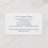 Carte de visite d'enterrement de myosotis des (Dos)