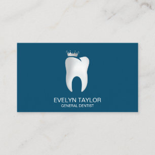 Carte De Visite Dentist Dental Clinique dents blanchissant Smile C
