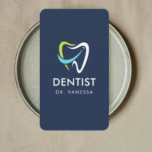 Carte De Visite Dentist Dentist Dentist Logotype Dental Qr Code