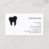 Carte De Visite Dentist Office Conception simple (Devant)