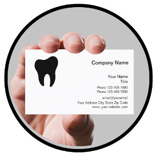 Carte De Visite Dentist Office Conception simple