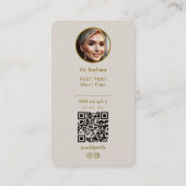 Carte De Visite Dentist Orthodontist Dental Aesthetic Sand (Dos)