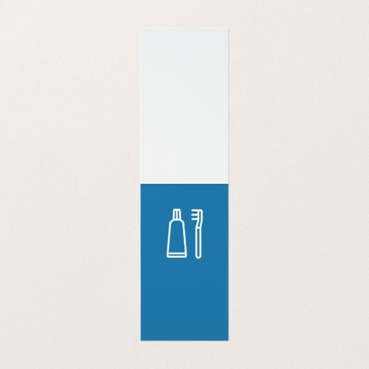 Carte De Visite Dentiste (Intérieur déplié)