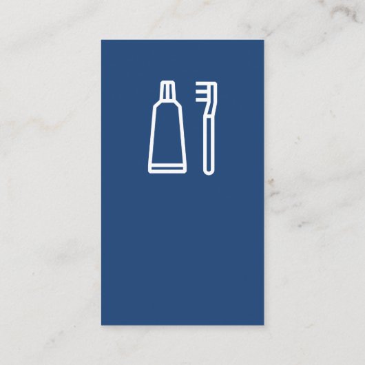 Carte De Visite Dentiste (Dos)