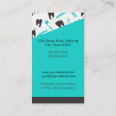 Carte De Visite  Dentiste (Dos)