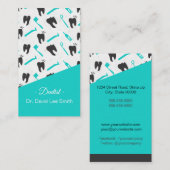 Carte De Visite  Dentiste (Devant / Derrière)