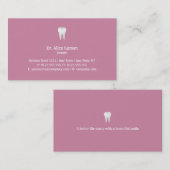 Carte De Visite Dentiste | Bonne dent (Devant / Derrière)