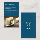 Carte De Visite Dentiste | Brosse à dents (Devant / Derrière)