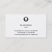 Carte De Visite Dentiste classique | Simplement (Devant)
