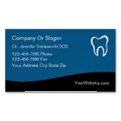 Carte de visite Dentiste Classique Style moderne M (devant)