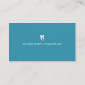Carte De Visite Dentiste | Clinique dentaire (Dos)