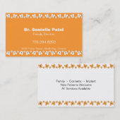 Carte de visite dentiste de famille - Joyeuses den (Devant / Derrière)