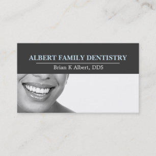 Carte De Visite Dentiste Dentaire Dentiste Dentisté Docteur Smile