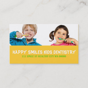 Carte De Visite Dentiste Dentaire Dentisterie Médecin Sourire Entr
