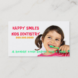 Carte De Visite Dentiste Dentaire Dentisterie Médecin Sourire Entr