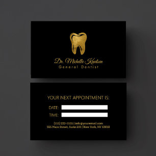 Carte De Visite Dentiste Dental Professional Dental Nomination Bla