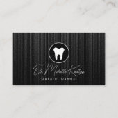 Carte De Visite Dentiste Dentiste Dental Nomination dentaire profe (Devant)