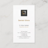 Carte De Visite Dentiste | Dentiste pédiatrique (Devant)