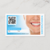 Carte De Visite Dentiste pédiatrique | Pratique dentaire (Dos)