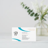 Carte De Visite Dentiste | Professionnel (Debout devant)