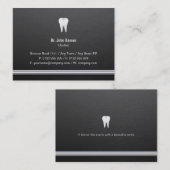 Carte De Visite Dentiste | Professionnel (Devant / Derrière)