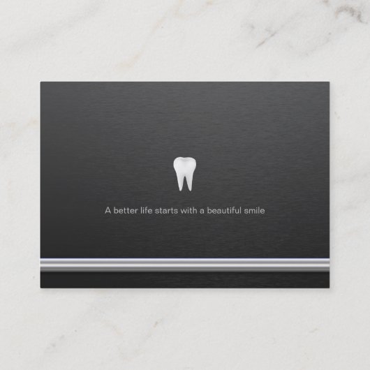 Carte De Visite Dentiste | Professionnel (Dos)