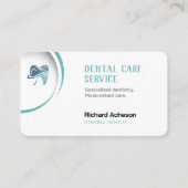 Carte De Visite Dentiste professionnel | Service de soins dentaire (Devant)