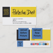 Carte de visite d'entraîneur de filiale avec le (Devant / Derrière)