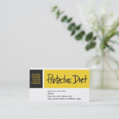 Carte de visite d'entraîneur de filiale avec le (Debout devant)