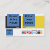 Carte de visite d'entraîneur de filiale avec le (Dos)