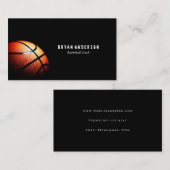 Carte de visite d'entraîneur de football (Devant / Derrière)