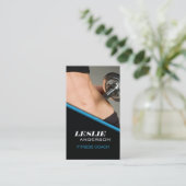 CARTE DE VISITE D'ENTRAÎNEUR DE FORME PHYSIQUE (Debout devant)