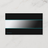 Carte de visite d'entraîneur de golf (Dos)