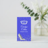 Carte de visite d'entraîneur du concours Blue and  (Debout devant)