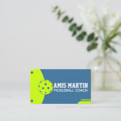 Carte de visite d'entraîneurs de Pickelball (Debout devant)