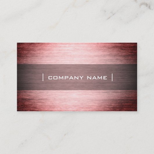 Carte de visite d'entrepreneur industriel (Devant)