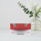 Carte de visite d'entreprise (Debout devant)