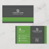 Carte de visite d'entreprise (Devant / Derrière)