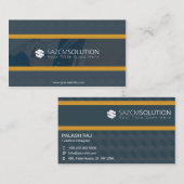 Carte de visite d'entreprise (Devant / Derrière)